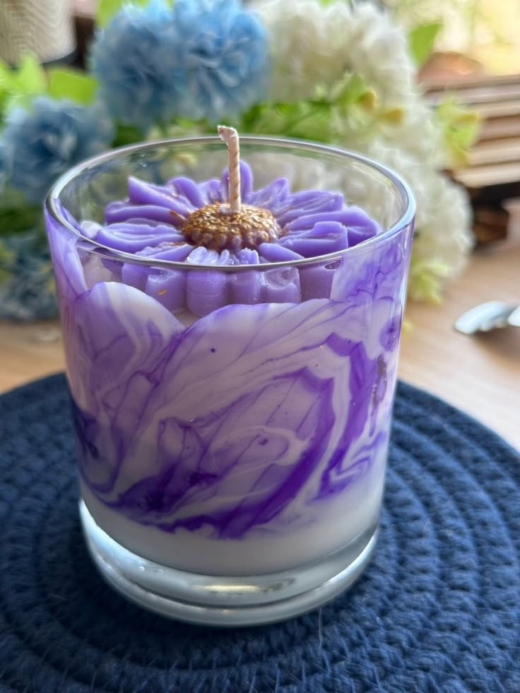 Purple Aura Candle
